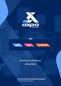 Brochure axeo system plateforme collaboration ged bim cde